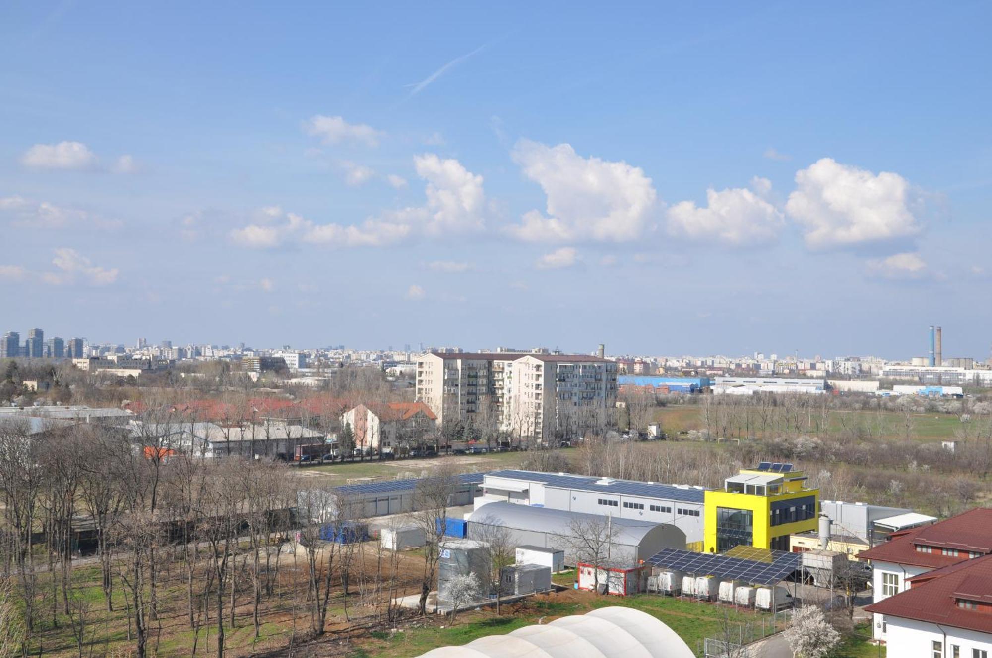 Sky Garden Panoramic View Apartment Bucharest Exterior photo